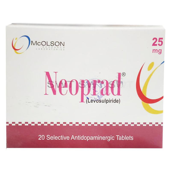 Neopride 25mg Tablets 20's